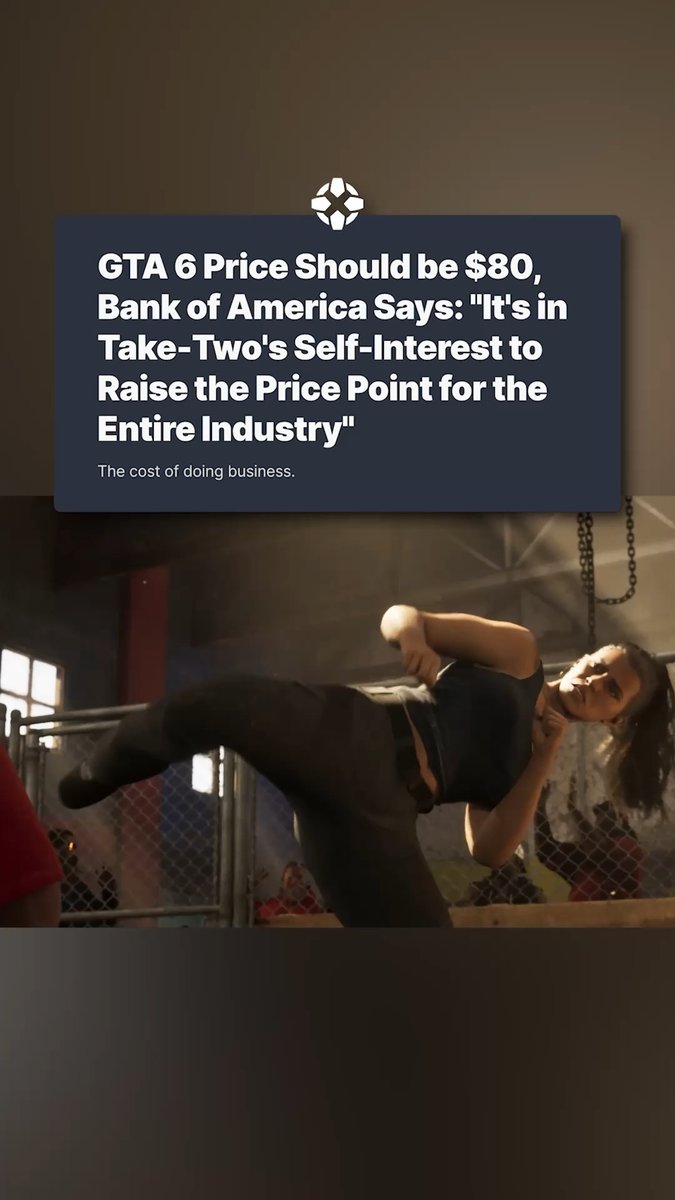 Bank of America has opinions on what the price of GTA VI should be now.