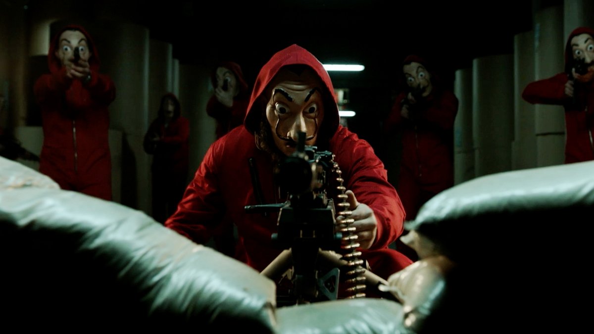 🚨AGORA: Netflix anuncia a continuação da série La Casa de Papel.