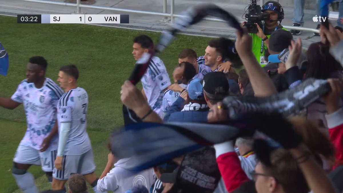 What a start in San Jose, Preston Judd! 🔥 📺 Apple TV: