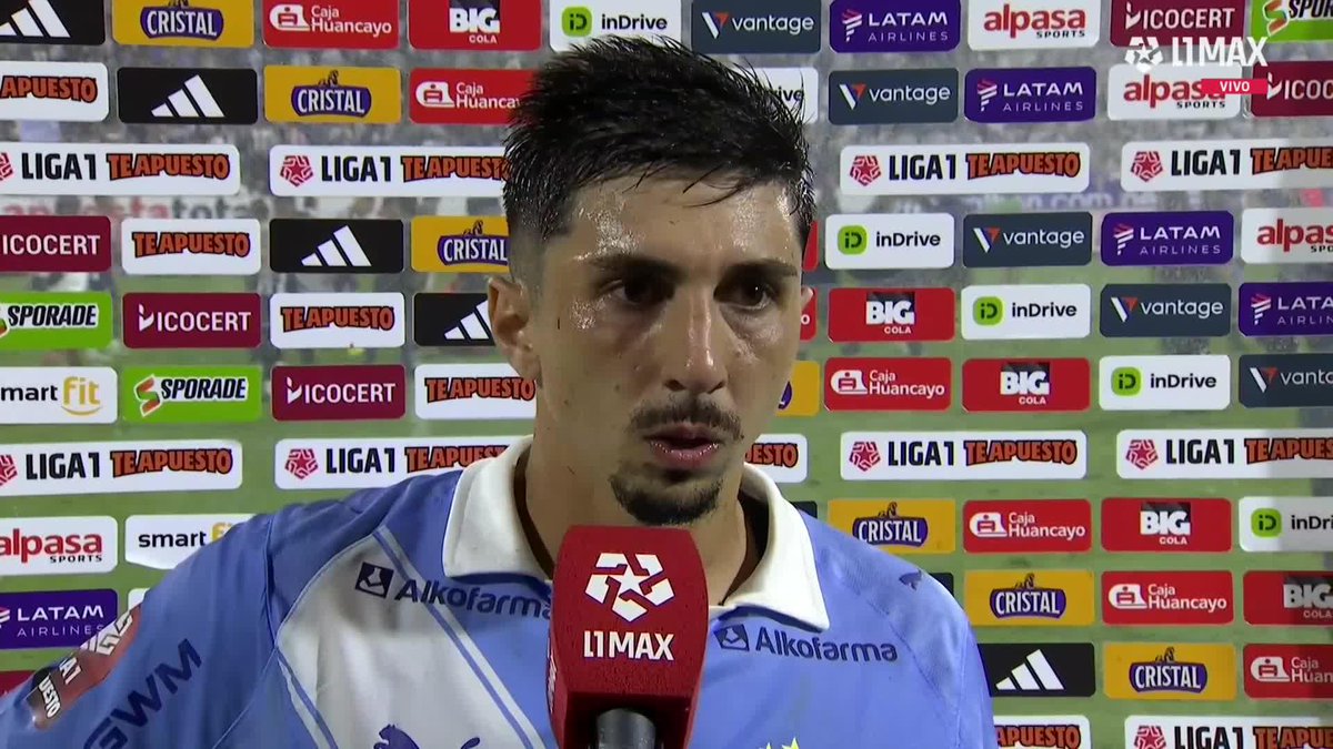 CAZONATTI: "ESTE PARTIDO LO MERECIMOS GANAR" #AlianzaLima 1-1 #SportingCristal ๐บ Conoce cรณmo ver L1MAX en vivo ๐ #L1MAX #Liga1 #TorneoAperturao