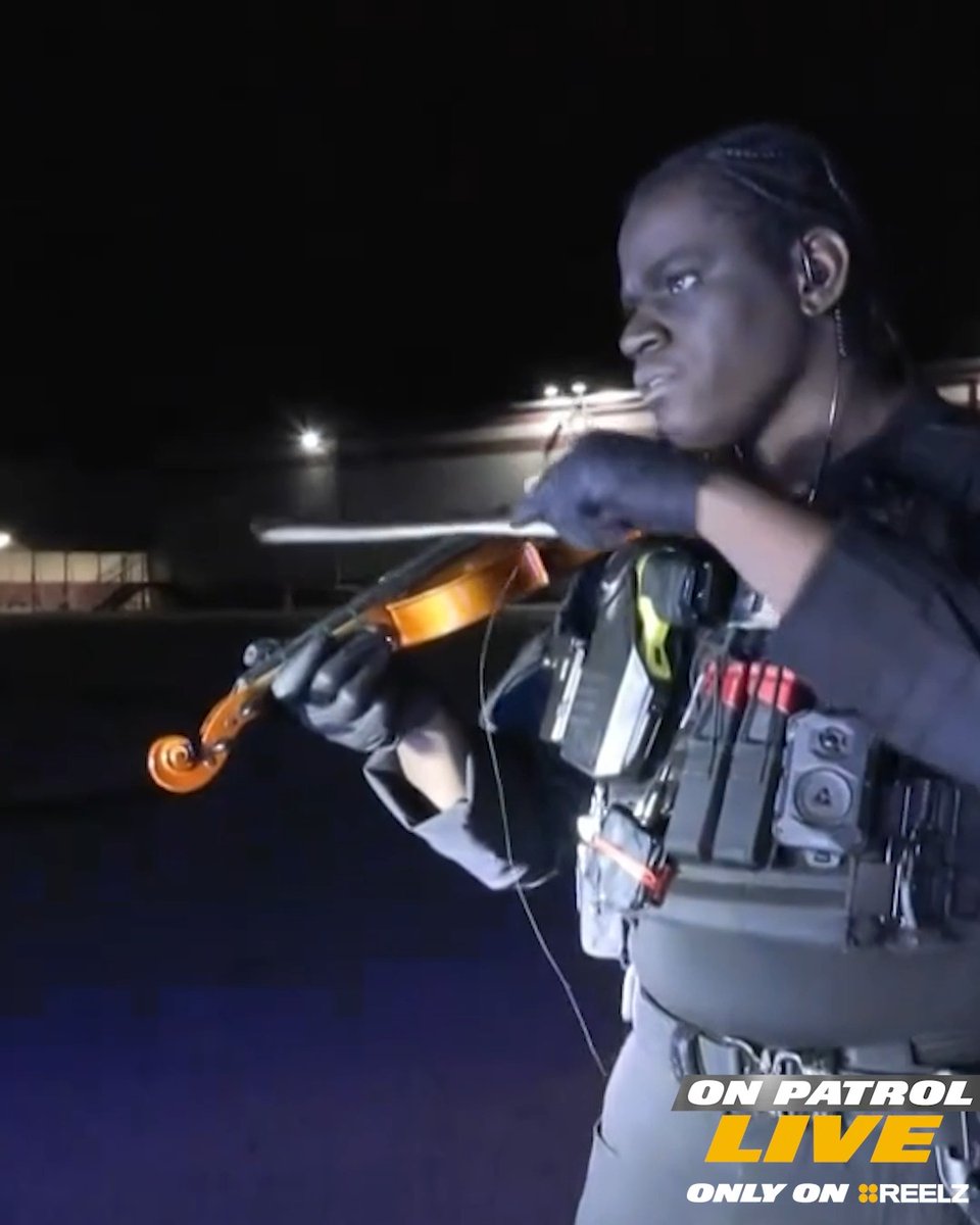 Lt. Toombs starred in his one man show tonight, "Fiddler on the Force" 🎻😂 On Patrol: Live is airing on REELZ and REELZ+ now! Start your 7-day free trial on a join #OPNation