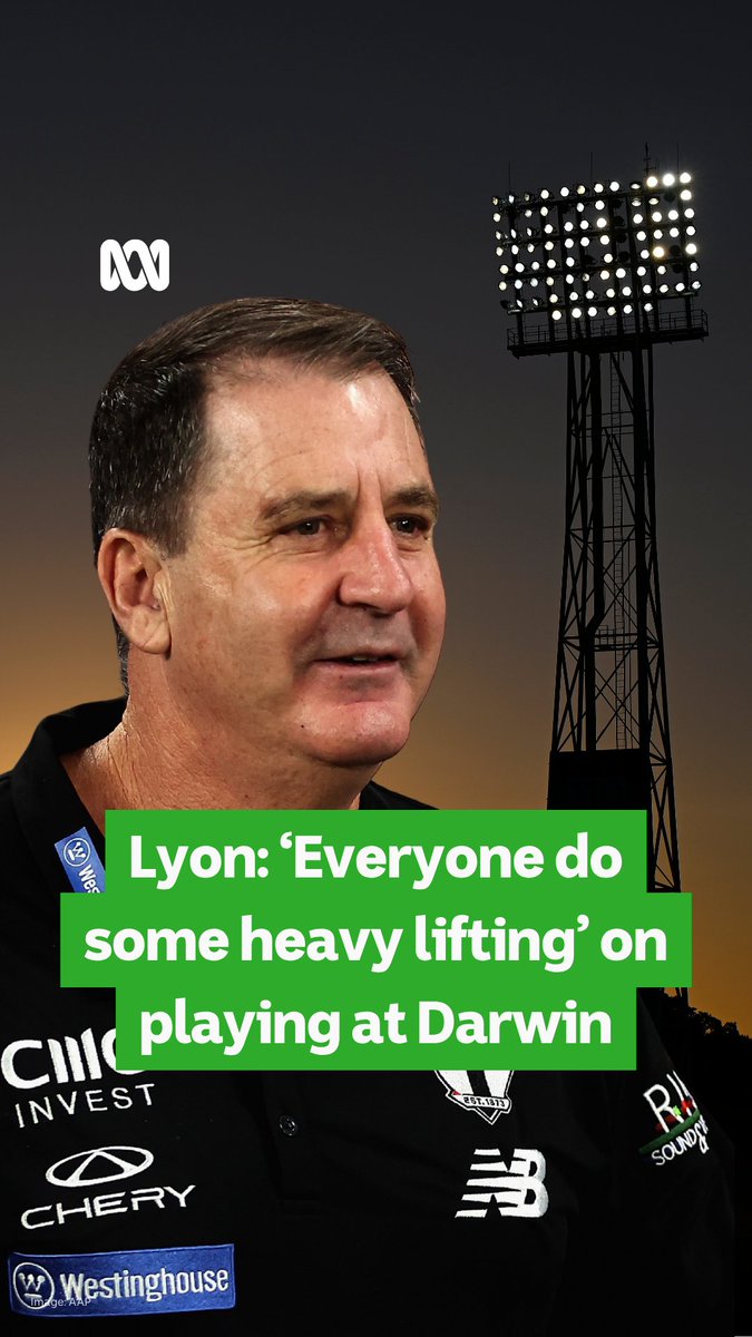 "Why give it to one club and two games?" 🤷 Is it time for more clubs to play in Darwin? St Kilda coach Ross Lyon opened up the idea of every team playing a game at the Top End during the dry season to create more opportunities for the AFL. 🗓️ Live blog: