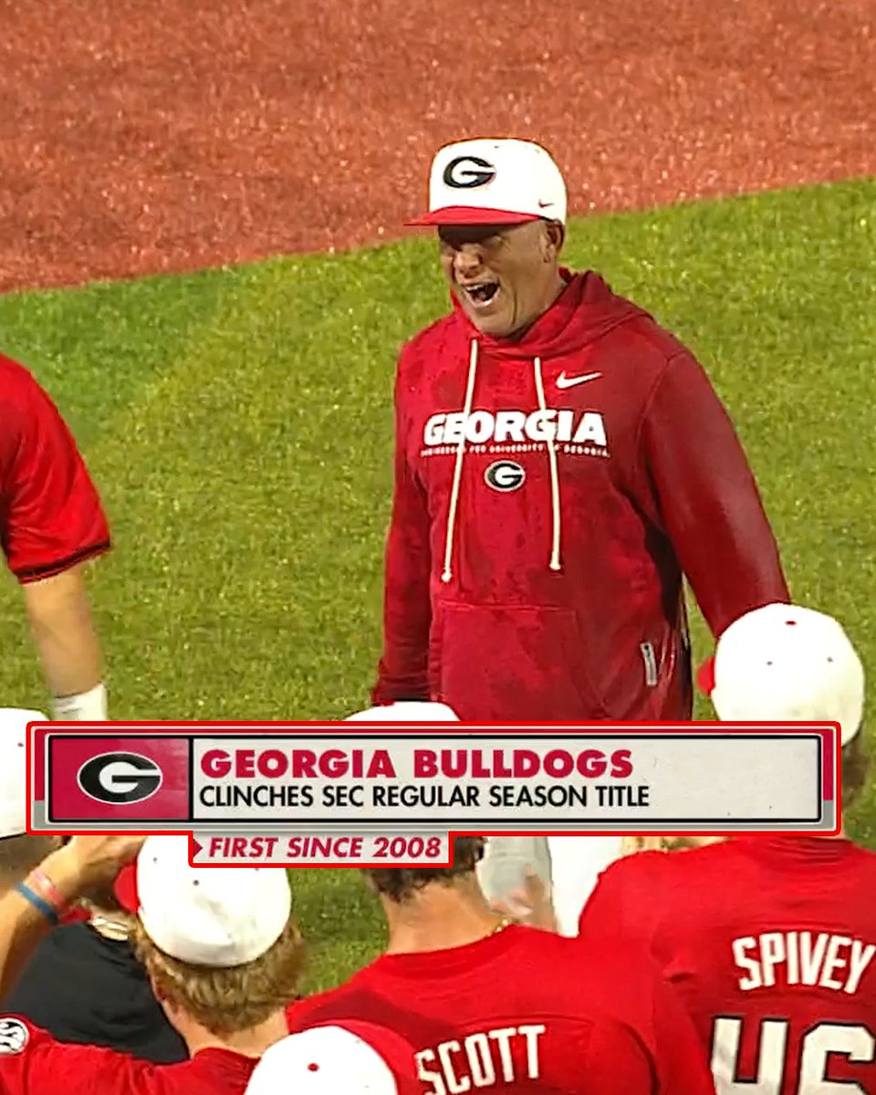 Coach didn't see it coming 😂 Georgia Baseball