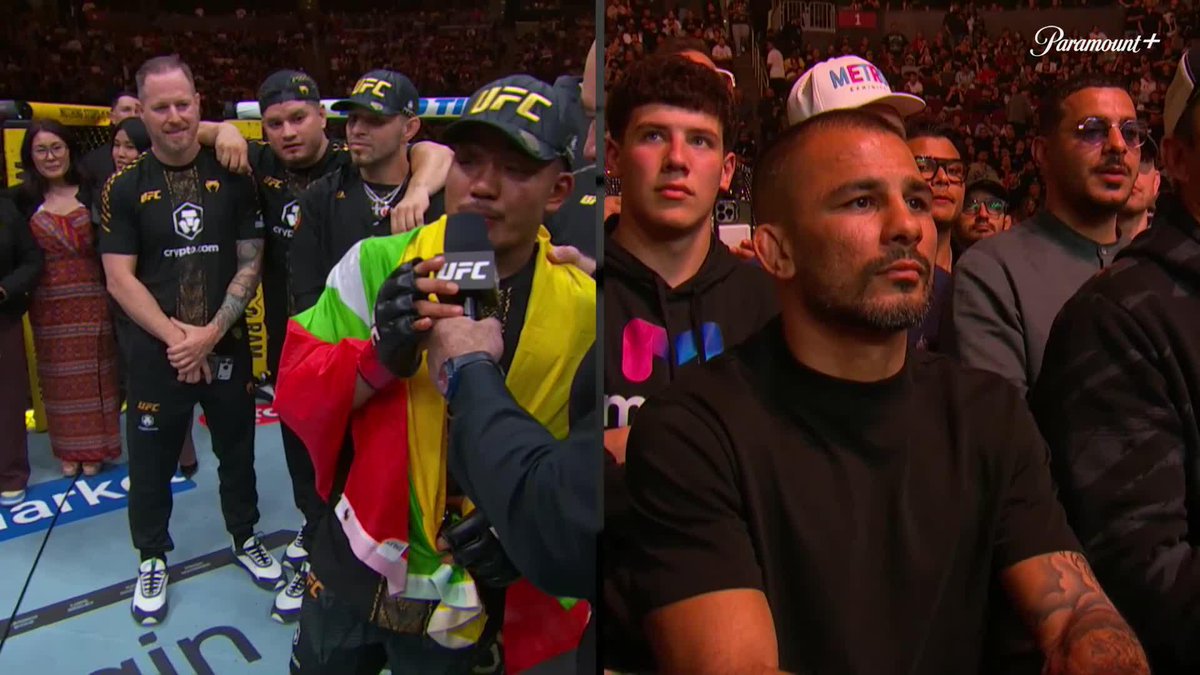 Joshua Van called out Alexandre Pantoja after his title defense 👀 🗣️ Van: "Pantoja you better get your sh*t right. We can run it back, if you want." #UFC328