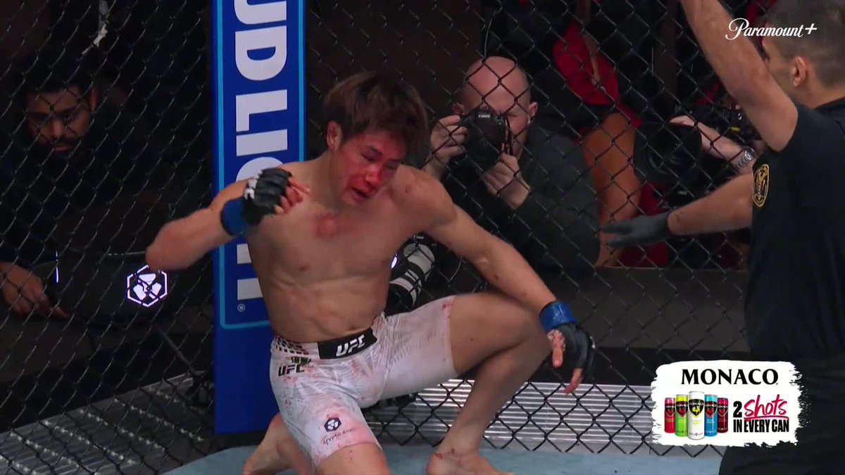 Tatsuro Taira was pissed at the ref 😬