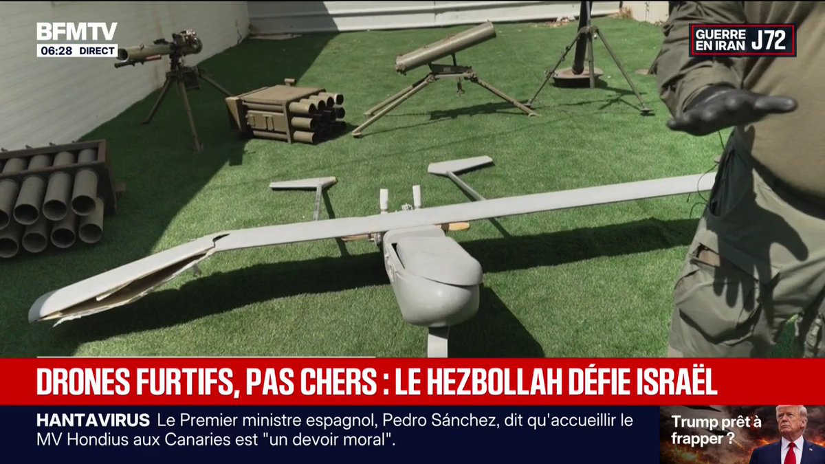 Guerre au Moyen-Orient: comment le Hezbollah défie Israël à coup de drones furtifs et pas chers