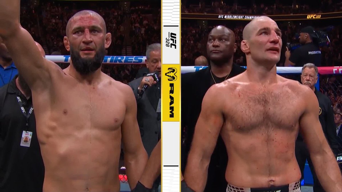 لحظة إعلان شون ستريكلاند فائزًا على حساب المقاتل الإماراتي حمزة تشمايف #UFC328 - ردة فعل غاضبة من حامل اللقب السابق….