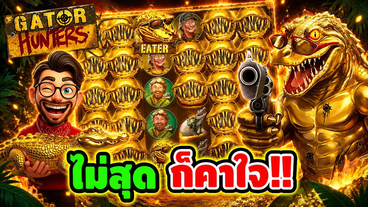 ไปให้สุด แล้วหยุดที่เมีย เลิกคึ !! Gator Hunters - Nolimit City ⌛️ ติดตามเฮียริช ทุกช่องทาง : #เฮียริชสวิตเซอร์แลนด์