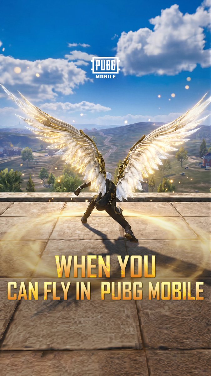 Enjoy your flight in PUBG Mobile | May 12 📅 Stay tuned! #PUBGMOBILE #PUBGM440 #Wings