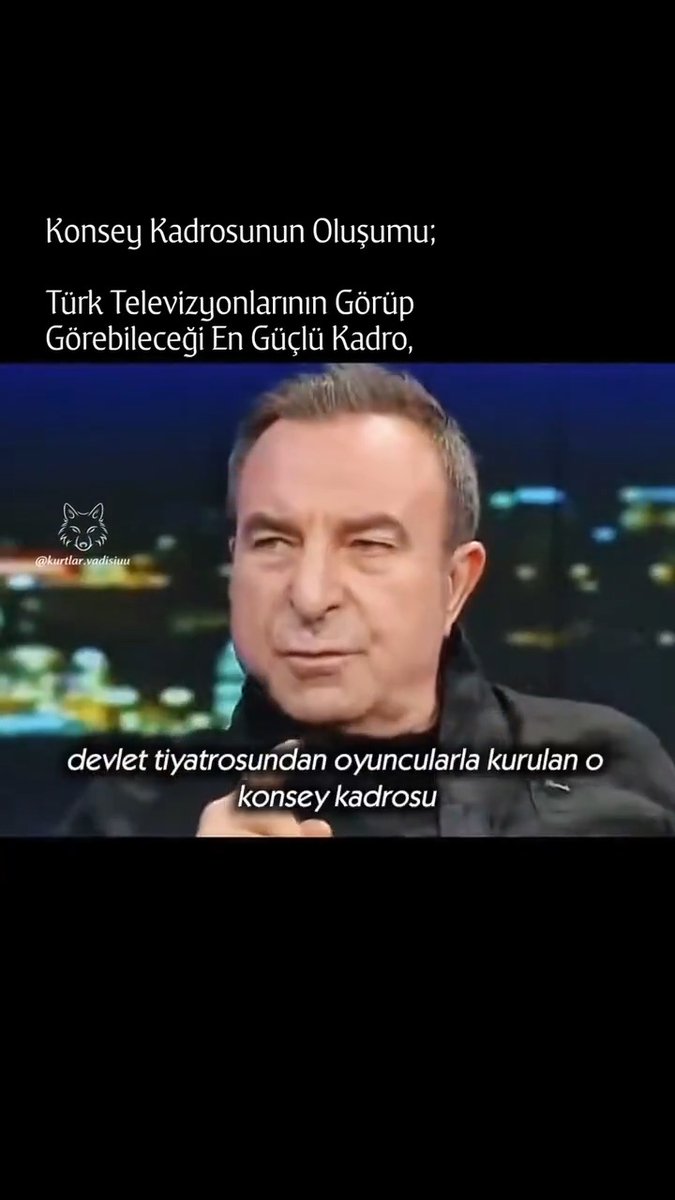 Kurtlar Vadisi'ndeki Konsey kadrosu hakkında Zafer Ergin: “Böyle bir kadroyu devlet tiyatrosunda bile aynı oyunda bir araya getiremezsiniz, imkansız bir şeydi.”