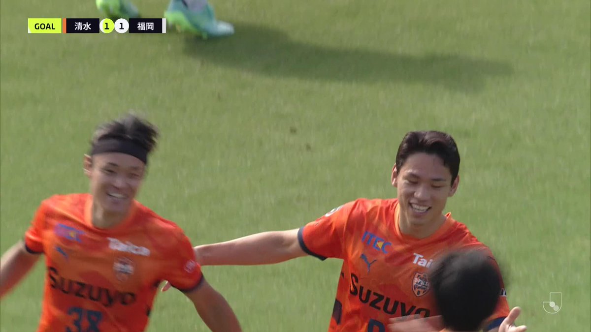🎦 ゴール動画 🏆 明治安田Ｊ１百年構想リーグ 地域リーグラウンド 第16節 🆚 清水vs福岡 🔢 1-1 ⌚️ 75分 ⚽️ オ セフン（清水） #Ｊリーグ