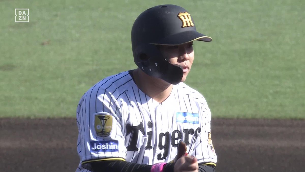 捕手争いに名乗り プロ初打点で雄叫び 嶋村麟士朗 代打タイムリーヒット ⚾️阪神×DeNA #阪神タイガース #だったらDAZN