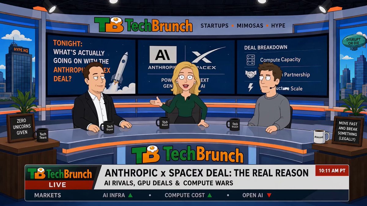 Elon Musk and Sam Altman finally sat down to discuss the “Anthropic-SpaceX deal.” It went exactly how you'd expect.