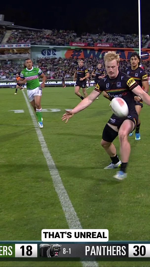 Is this the PERFECT dropout from Nathan Cleary?! 🤯