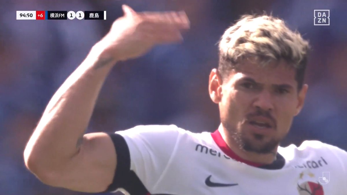 🇯🇵━━━━━━━━━━━━ 明治安田J1百年構想リーグ DAZN ピックアップシーン ━━━━━━━━━━━⚽ 土壇場の“ヘリコプター”が炸裂🔥 エースのレオ セアラが得意の空中戦を制す‼️ 🆚横浜F・マリノス×鹿島アントラーズ ⚽レオ セアラ(鹿島)⏱90+5分 ゴールシーン