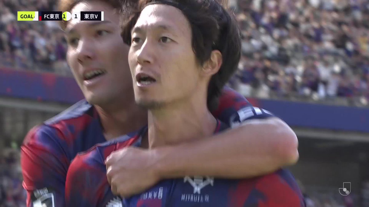 室屋成が右足一閃！ 佐藤龍之介の見事なアシストにも注目🔥 🎦 ゴール動画 🏆 明治安田Ｊ１百年構想リーグ 地域リーグラウンド 第16節 🆚 FC東京vs東京Ｖ 🔢 1-1 ⌚️ 41分 ⚽️ 室屋 成（FC東京） #Ｊリーグ