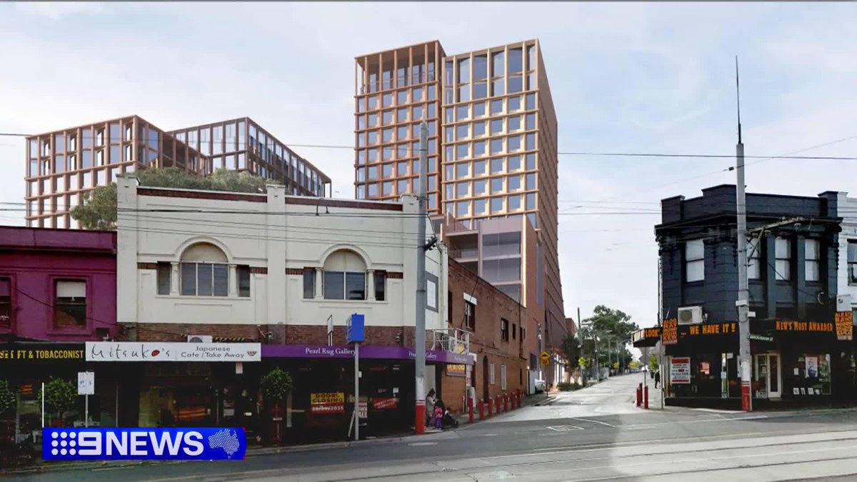 Angry residents are speaking out over a proposed mega apartment and retail development in Kew. #9News Emily Rice