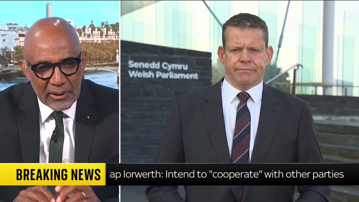 "I don't think we're there yet." Incoming Welsh First Minister Rhun ap Iorwerth tells Trevor Phillips there are no plans to call for an independence referendum in Wales currently. #TrevorPhillips 📺 Sky 501, Virgin 602, Freeview 233 and YouTube