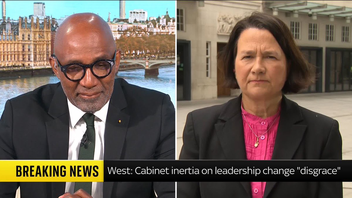 "Can we really let all of today go and not just ask for a change?" Labour MP Catherine West tells Trevor Phillips the party needs to modernise and have a fresh approach to take on the threat of Reform UK. #TrevorPhillips 📺 Sky 501, Virgin 602,