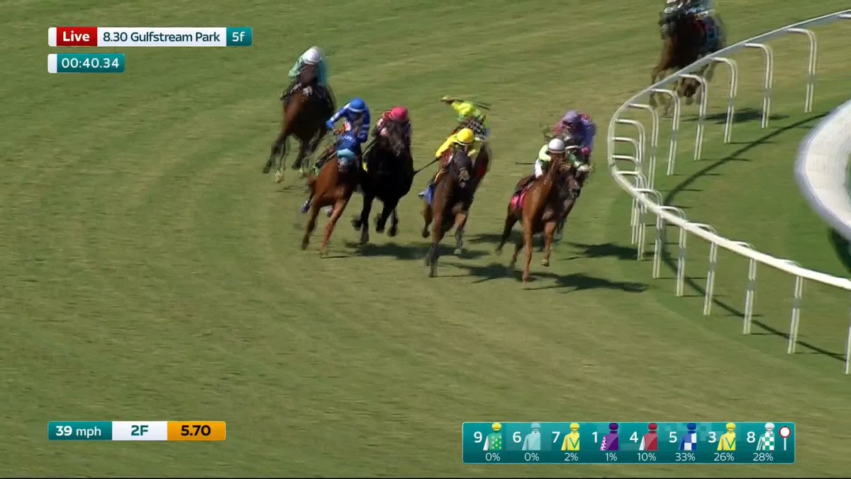 In case you missed it! 👀 Celtic Dispute booked her ticket to Royal Ascot Racecourse last night with a hard-fought victory in the Royal Palm at Gulfstream Park... 🇺🇸