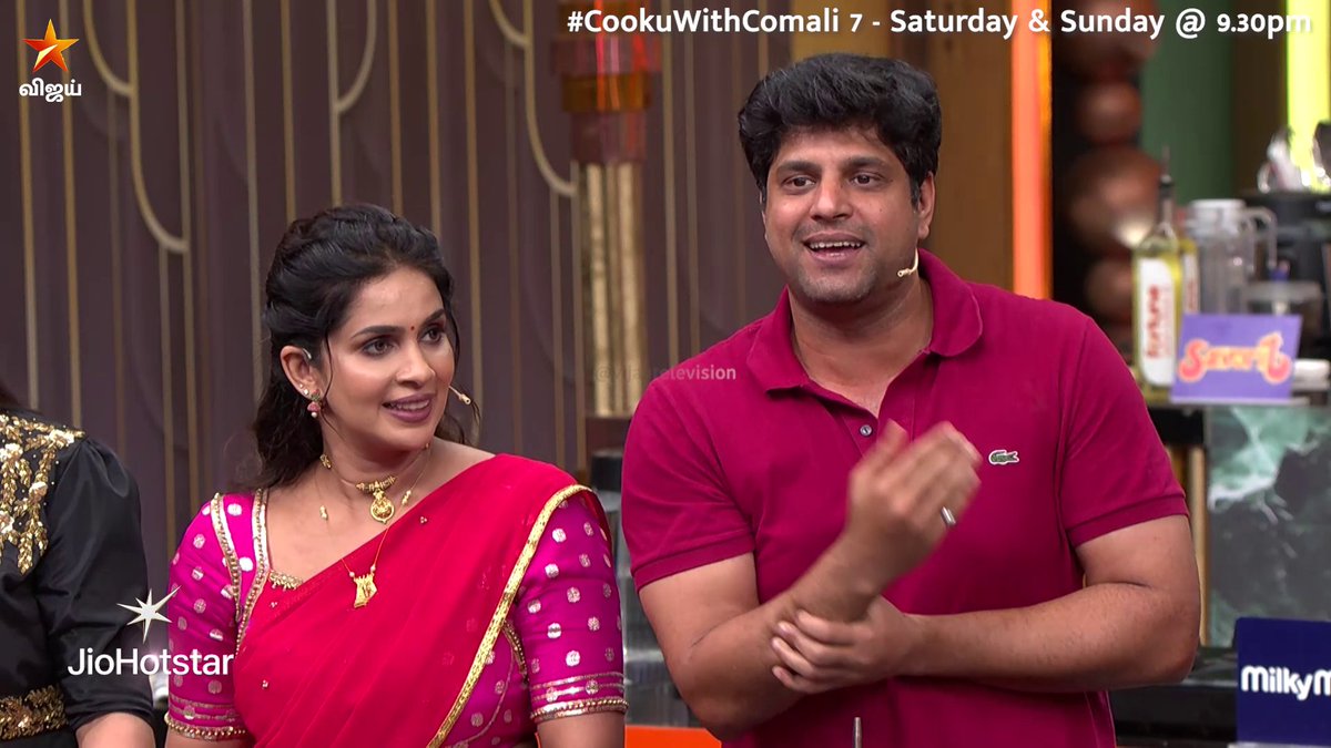 ரொம்ப frank-ah பேசுறான் யா..😆 இனி Couple Cooks-ஓட Double Trouble 😀 Cooku with Comali Season 7 - சனி மற்றும் ஞாயிறு இரவு 9:30 மணிக்கு நம்ம விஜய் டிவில.. #DoubleTrouble #CookuWithComaliSeason7 #CookuWithComali7 #CookuwithComali #CWC #VijayTelevision #VijayTV