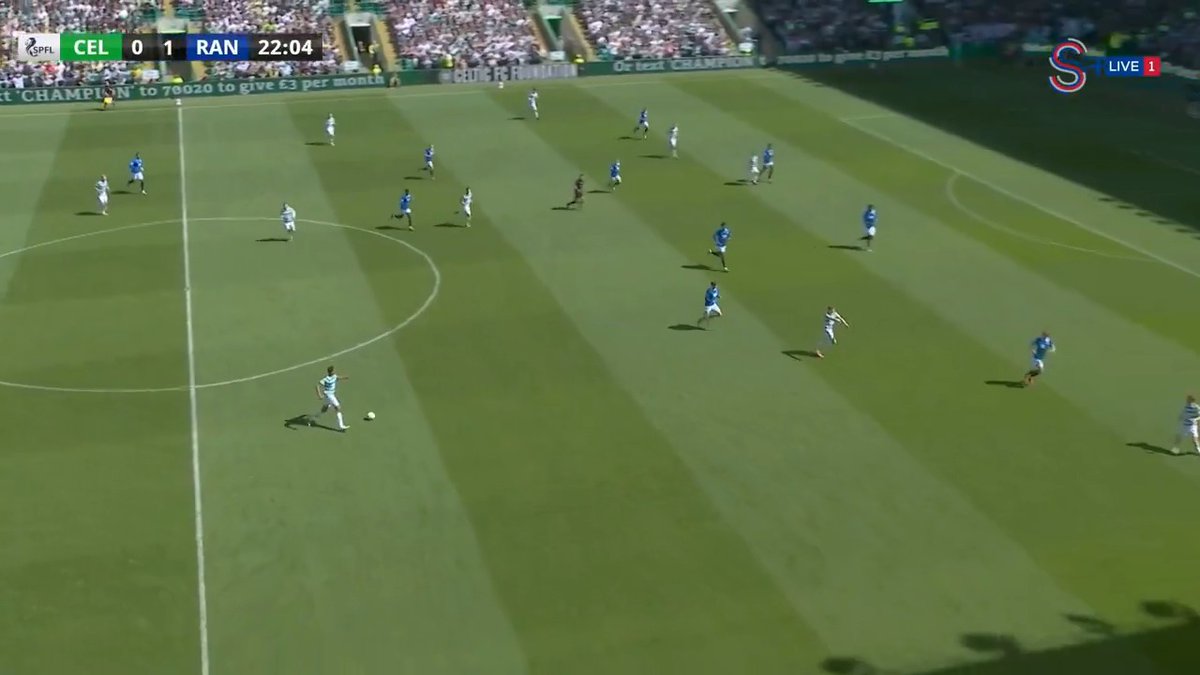 Nefis ara paslar... Celtic, Old Firm'de eşitliği sağladı.