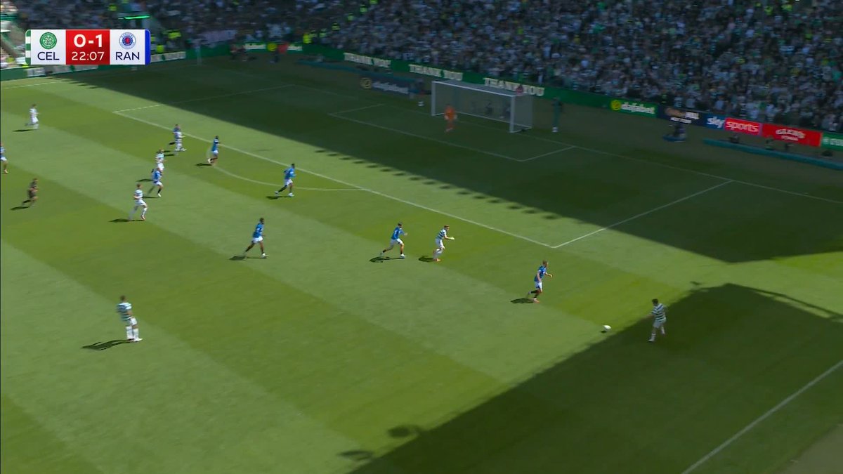 🗣️ “THAT is the response that was required by the defending champions!” After a VAR check for offside, Yang’s equaliser stands and Celtic are level ⤵️