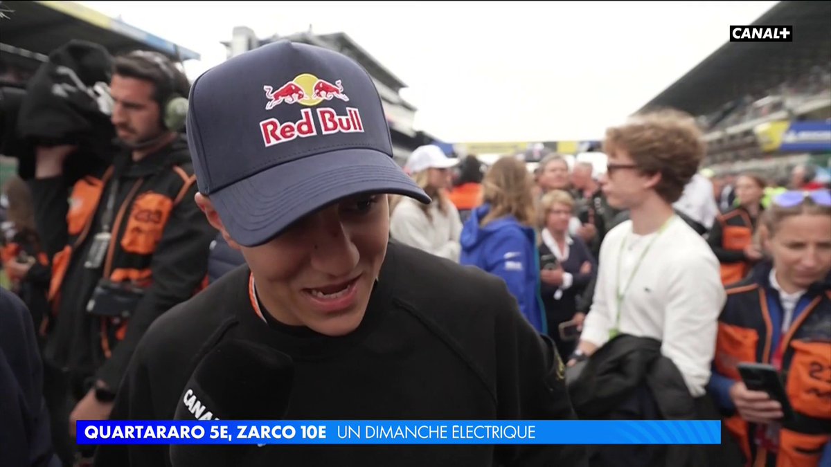 Isack Hadjar est présent au Mans pour le Grand Prix de France 😍 #FrenchGP | #MotoGP