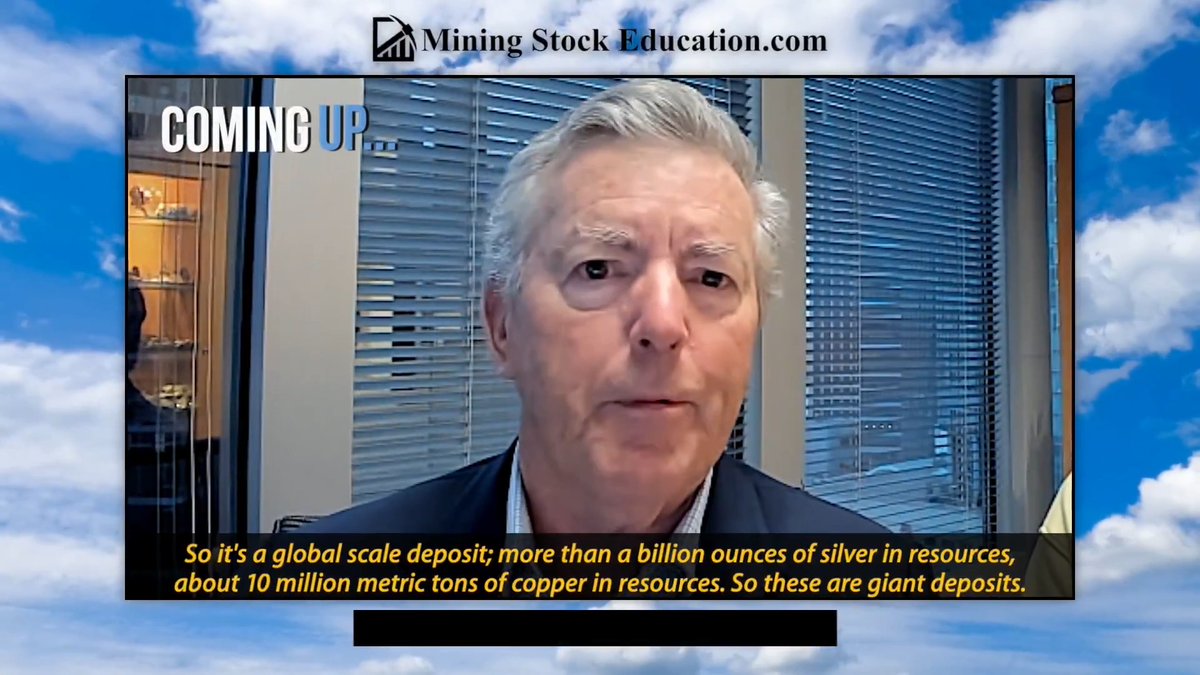 Listen to mining legend Ross Beaty on his newest IPO Lumina Metals "So it's absolutely world-class...We'll have the largest silver resources of any company on the planet, I think, and that will command a premium valuation once we get into that silver retail crowd" $LMCU $LMCU.to