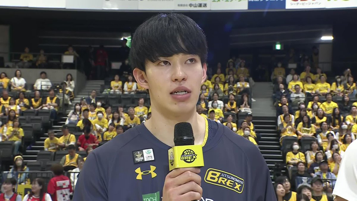 「また強くなって戻ってきます」 試合後挨拶で悔しさを滲ませた小川敦也。 この経験を糧に次は必ず🔥 宇都宮ブレックス / UTSUNOMIYA BREX #Bリーグ #りそなグループ #Bリーグチャンピオンシップ