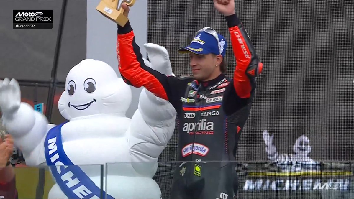 5 trophies in 5 races for Bez🔥 #FrenchGP 🇫🇷