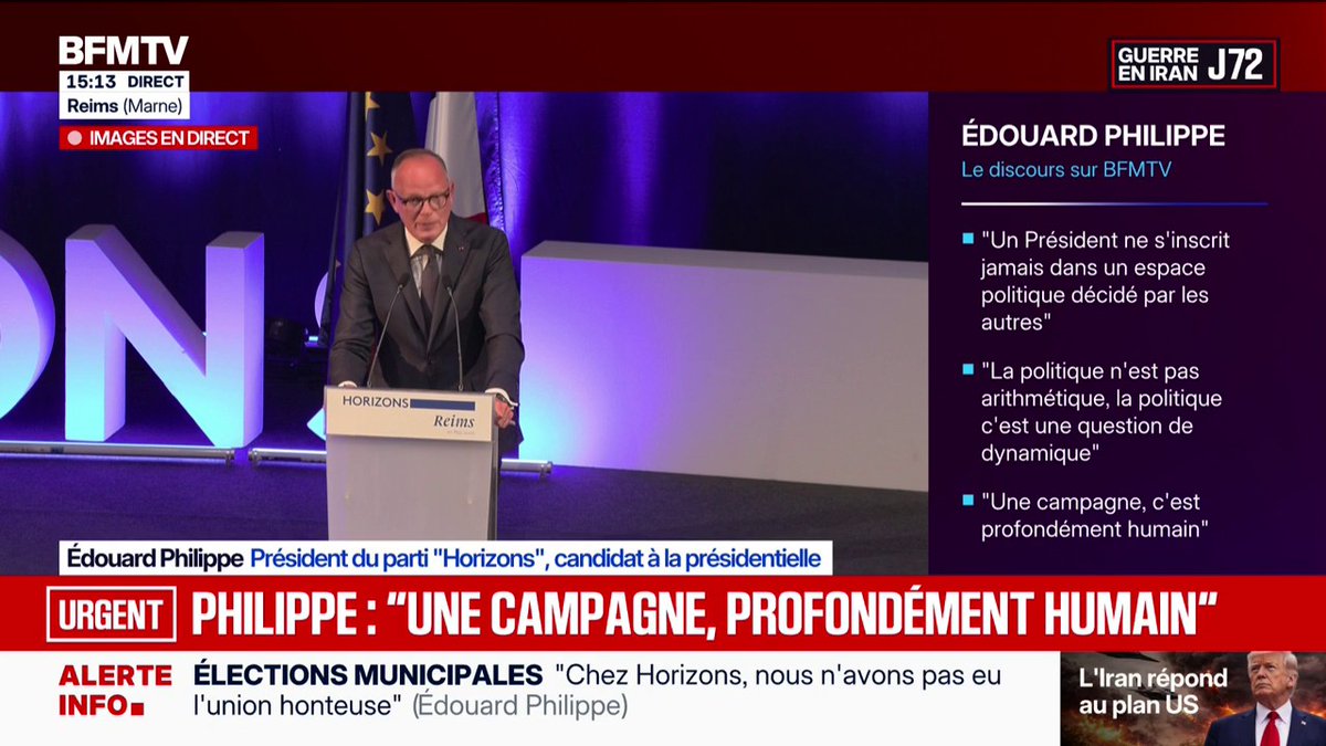 Édouard Philippe: "Je ne vais pas m'excuser d'avoir été le premier Premier ministre d'Emmanuel Macron"