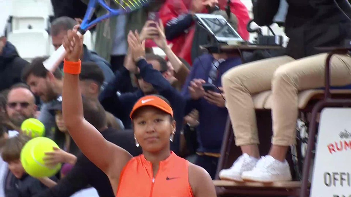 Unstoppable 🔥 Naomi Osaka delivers a flawless performance to defeat Shnaider 6-1, 6-2. The Rome Round of 16 awaits 🙌 #IBI26
