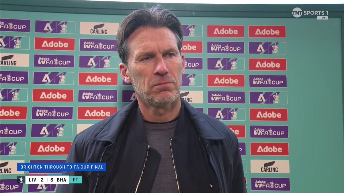 "We allowed Brighton to gain too much control" Gareth Taylor reacts to Liverpool's Women's FA Cup semi-final loss against Brighton 🗣 🎙 Liam MacDevitt 📺 TNT Sports and HBO Max