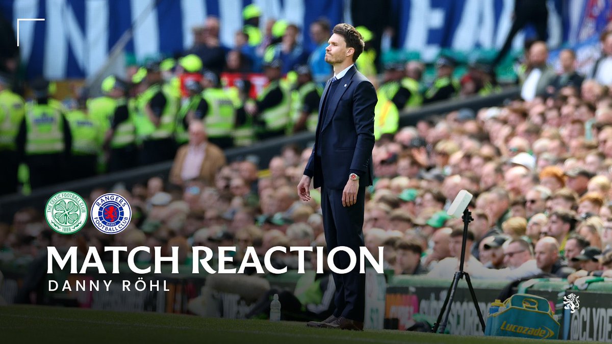๐๏ธ Danny Rรถhl spoke to RangersTV following todayโs game.