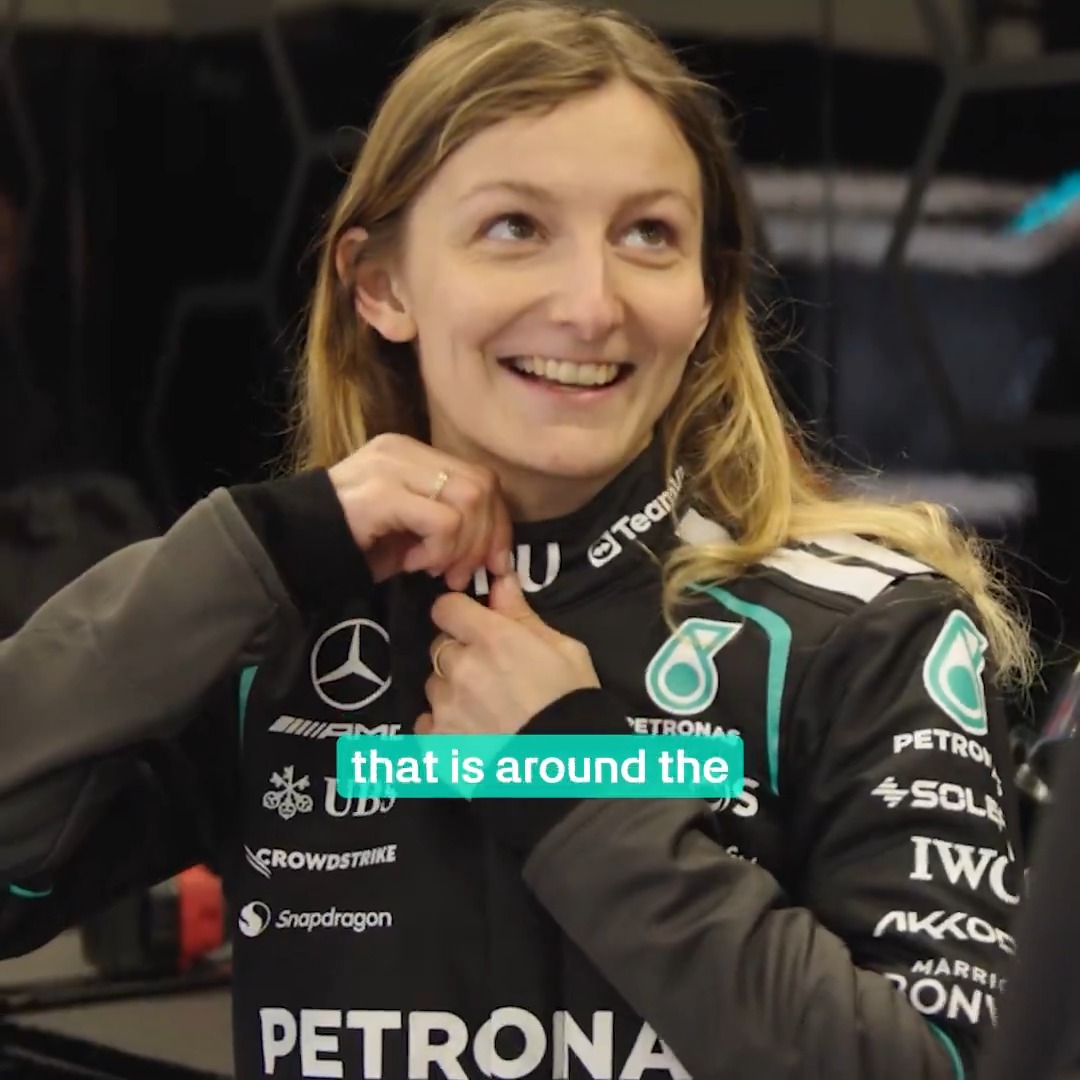 A day Doriane will never forget. Catch the full episode of the Nu Silver Arrows Radio Show to hear from Doriane fresh from her day on track with the W12 🎙️