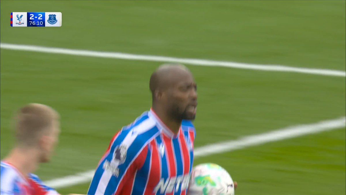 Jean-Philippe Mateta rifles home to provide Palace's second equaliser of the afternoon! 💣