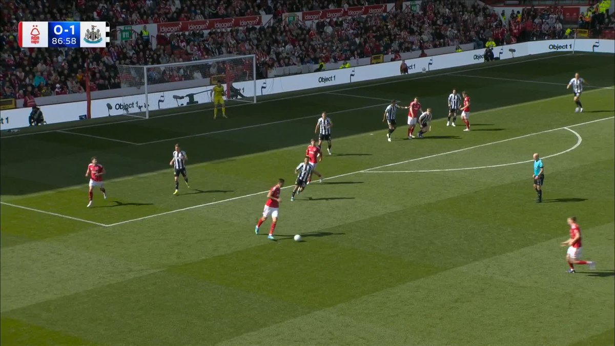 Elliot Anderson with a HUGE goal for Nottingham Forest! ๐ณ