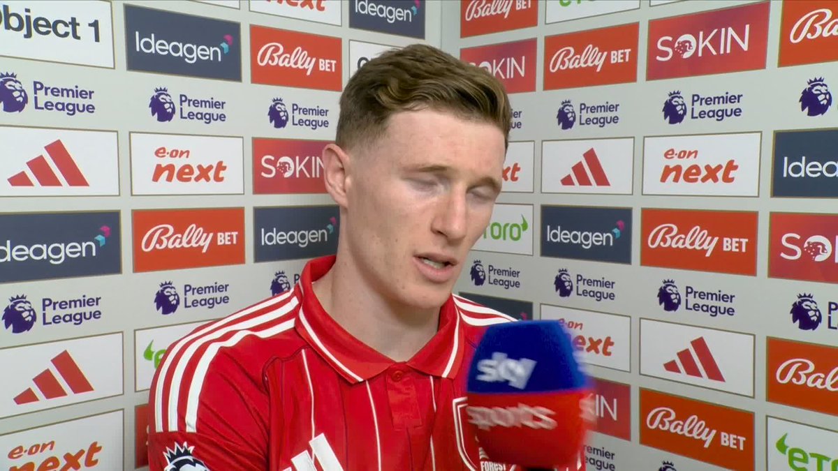 "The manager admires how much we fight!" Elliot Anderson says Nottingham Forest have turned things around 🙌