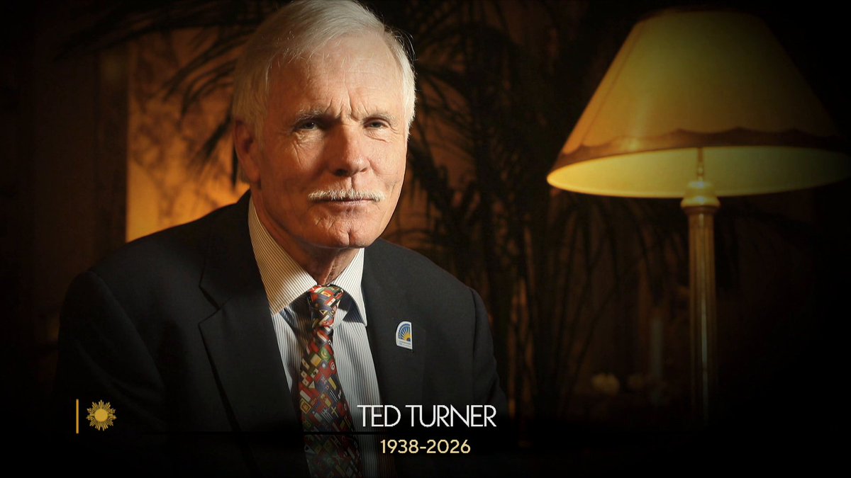 Ted Turner, the brash, visionary entrepreneur who founded CNN, transformed cable television, raced yachts in the America's Cup, and became one of America's leading conservationists, died May 6 at 87. Lee Cowan looks back at the outsized life and restless ambition of a true American original – a man who reshaped the media landscape, helped restore the American bison, and poured his fortune into conservation, philanthropy, and global causes.