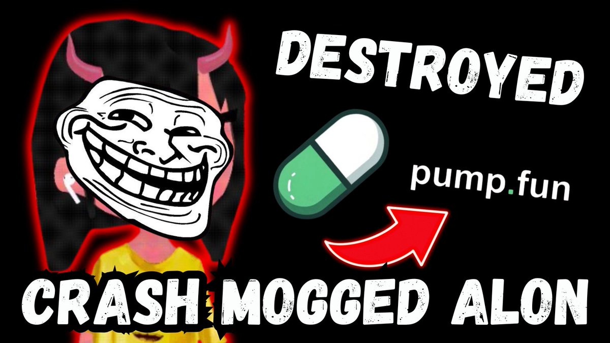 The difference between Crash and alon. $TROLL is the proof.
