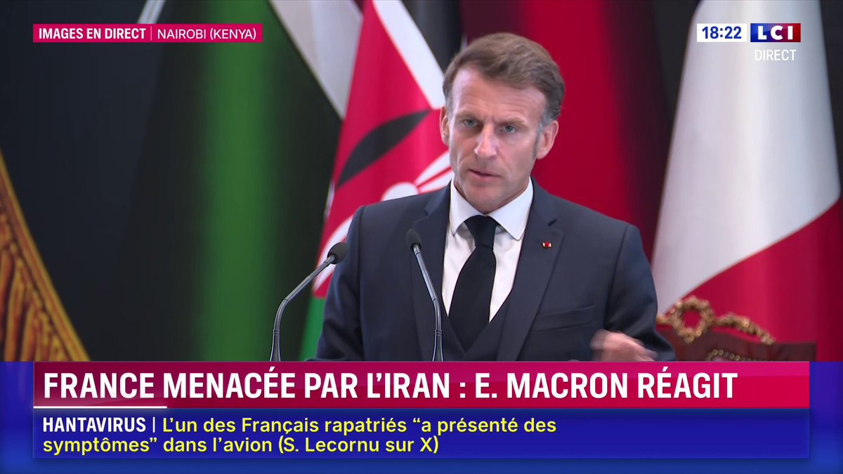 🔴⚡️ La France menacée par l’Iran : Emmanuel Macron réagit 🗣️ "Il n’a jamais été question d’un déploiement... mais on se tient prêt", assure le président de la République