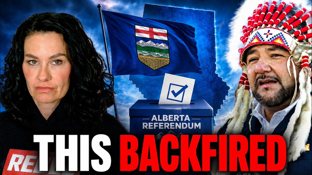POLL: Nearly half of First Nations voters in Alberta back independence A poll commissioned by @ActForAlberta found 46% of First Nations respondents said they'd vote to leave Canada in a referendum on independence. Sheila Gunn Reid shares details from a poll commissioned by Act For Alberta, which found 46% of First Nations respondents would support independence if a referendum were held on the matter. For months, we’ve been told Alberta independence is fringe. That Indigenous people oppose it. That claim is doing a lot of work right now, especially in court. And then this lands: Nearly half of indigenous voters support independence. Someone tell the activist chiefs — the narrative just blew apart. According to exclusive polling commissioned by Act For Alberta, and full disclosure, I’m the listed contact for that third-party advertiser, 46% of First Nations respondents say they would vote to leave Canada. Nearly half. That's higher than support in the general Alberta population, which sits at one in three. That alone should force a rethink. Now layer this on top: 301,000 signatures, collected by 7,000 volunteers. In a long, bitterly cold Alberta winter. And what happens next? They don’t get verified. Not counted. Not certified. They're stopped, wrapped in evidence tape like some crime scene because a judge has issued a stay blocking the validation process while a legal challenge from First Nations groups plays out. So, line this up. Nearly half of First Nations respondents are open to independence. But activist chiefs claiming to speak for all Indigenous Albertans want to protect the failing federalist status quo, not just for their people, but for all of us. Hundreds of thousands of Albertans signed a petition to at least ask the question. And the activist chiefs involved in the lawsuit are asking the court to freeze the process before it reaches a result. That’s the moment we’re in. A political question with massive public engagement, halted before it could be measured. There’s a gap here. Between what’s being argued in court by gatekeepers and what people are actually saying when you ask them directly. And it is not a small gap. Indigenous communities are not one voice. Albertans are not one voice. That is the whole point of a vote. Everyone gets their say on referendum day. So, here’s the question that does not go away: if the answer is so obvious, why not let the process finish? Why not count the signatures and drop the lawsuit? Why not let people speak? Because once it becomes one person, one vote, the outcome is not controlled anymore, and the narrative is shattered for good.