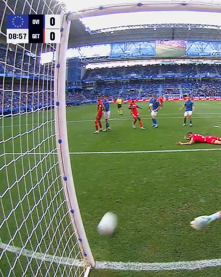 💥 ¡El palo evita el tanto de Ilyas en el RealOviedoGetafe! LALIGAHighlights | DesenlaceLALIGA