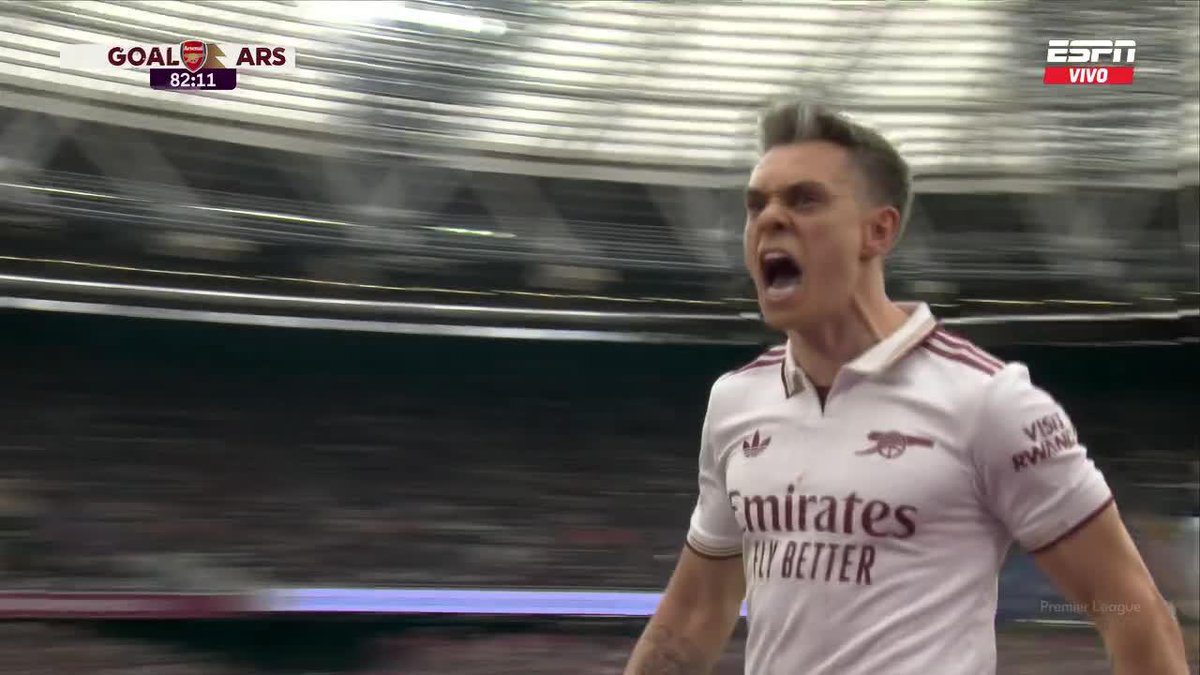 🤯🍿 TROSSARD Y UN GOL AGÓNICO QUE PUEDE VALER LA PREMIER PARA ARSENAL.