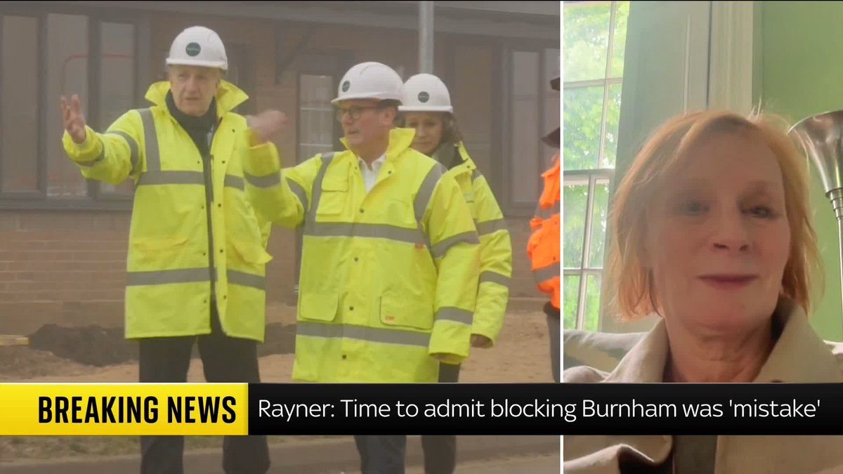 Former deputy prime minister Angela Rayner says Keir Starmer should allow Greater Manchester Mayor Andy Burnham back into parliament. POLITICO's head of podcasting and co-host of Politics at Sam and Anne's anne mcelvoy reacts. 📺 Sky 501 and YouTube