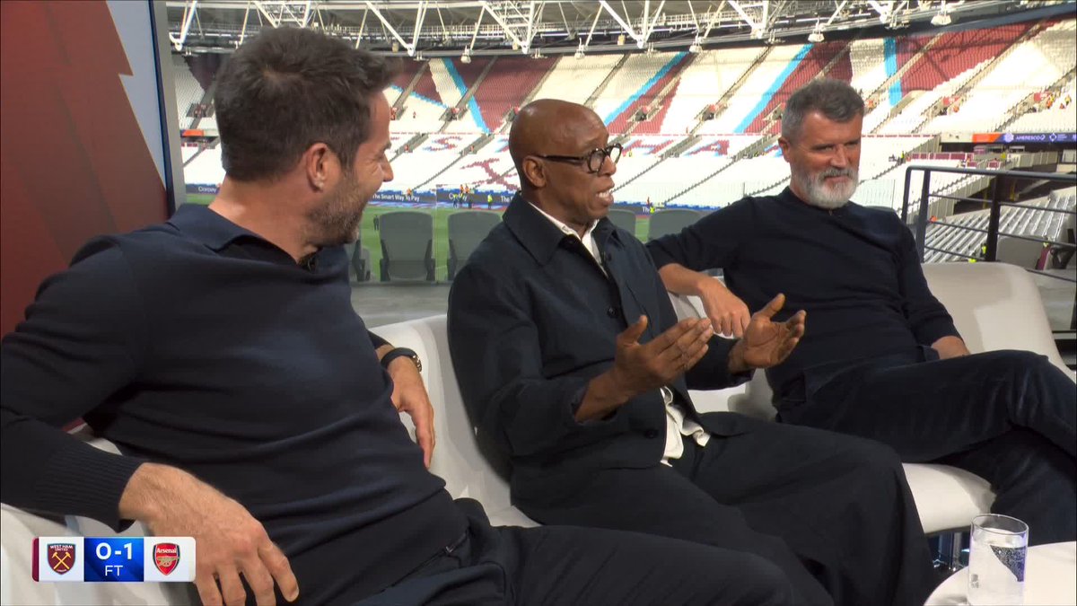 "The sweetest words I've heard since Martin Luther King's 'I have a dream'!" 😅 Ian Wright on how he reacted to West Ham's late disallowed goal against Arsenal 🤯