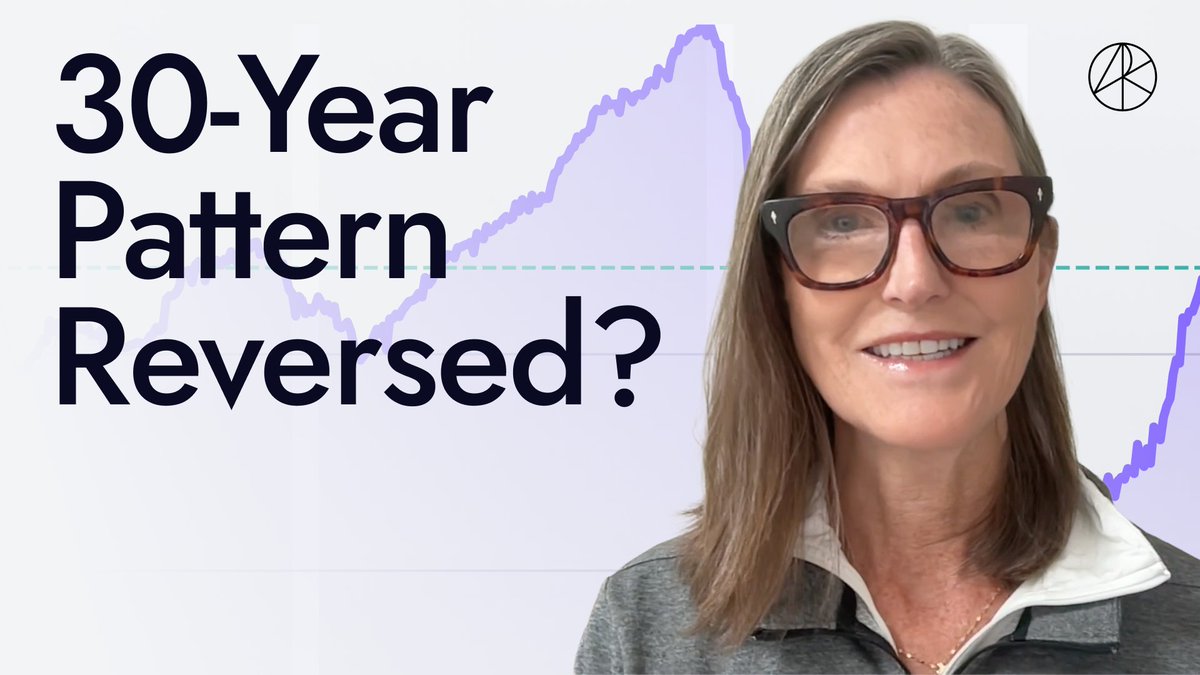 Consensus says the US is going to grow its way deeper into a debt crisis. We think the US is going to grow its way out of deficits and into surplus, then take the debt down from there. Different starting assumption. Very different ending. Watch “In The Know” with Cathie Wood.