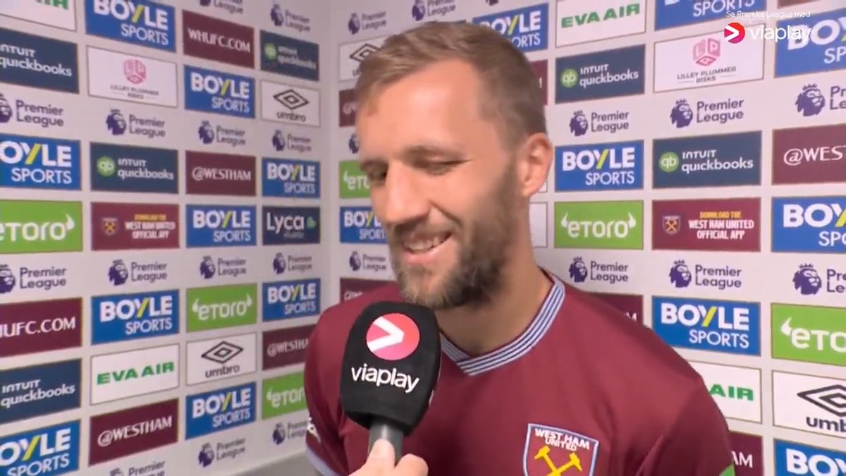 – Hvis jeg er ærlig blir vi straffet. Tomáš Souček med Jan Aage Fjørtoft 🇳🇴 etter tapet mot Arsenal.