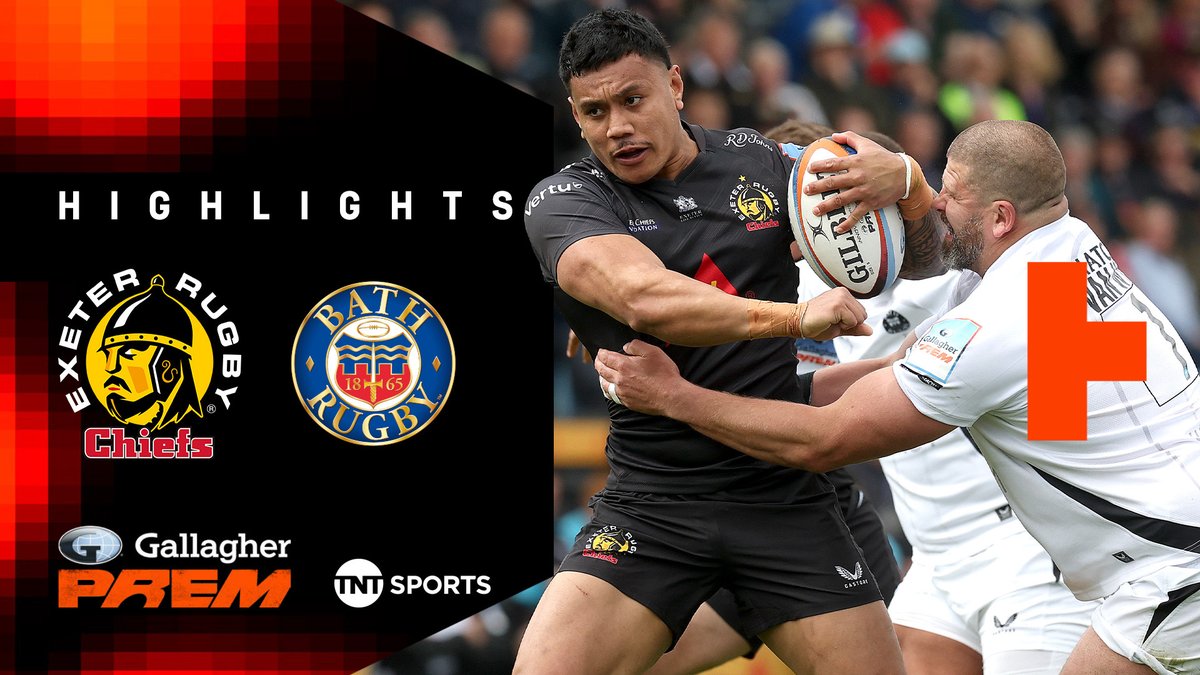 📺 A timely performance from Exeter Chiefs to claim five massive points against Bath 💪